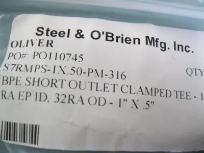 NEW Steel & O'Brien S7RMPS-1X.50-PM-316