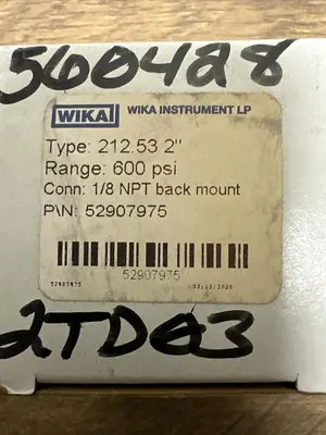 USED WIKA 212.53