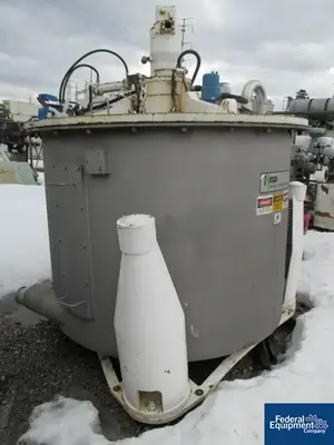 USED Ketema 48" x 30" Ketema Mark III Basket Centrifuge, 316L S/S
