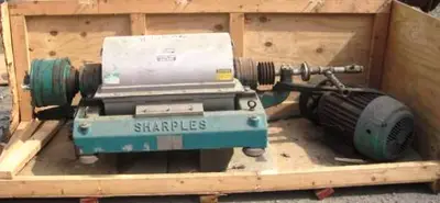 Sharples P2000 Super-D-Canter centrifuge, 316SS.