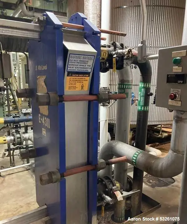 Used ALFA LAVAL M15-BFG Heat Exchangers Illinois US | Aaron Equipment #1241250