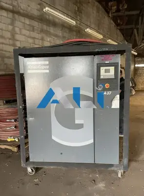 Used ATLAS COPCO GA37 Rotary Screw & Sliding Vane Air Compressors California US | Asset Liquidity International #1278605