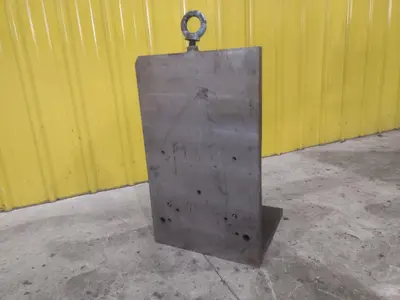 18" X 30" X 1.5" THICK ANGLE PLATE: STOCK #23575