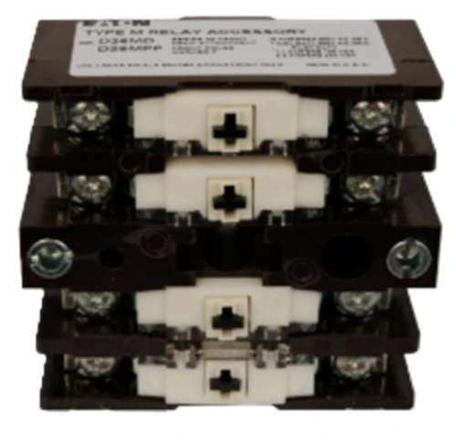 Eaton D26MD10 Front Deck for D26 Series Relays, 1NO Contact [New]
