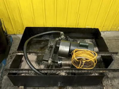 48" WIDE TOLHURST MODEL #48 CHIP SPINNER & OIL SEPARATING CENTRIFUGE : YOBRO #25010