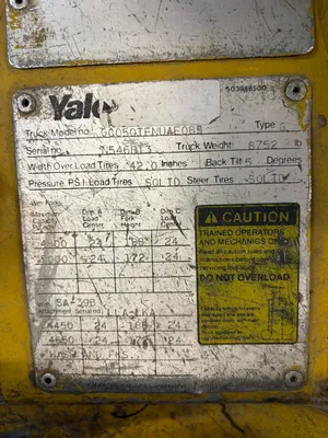 YALE GC050TFNUAF083 Forklift Trucks | Global Machine Brokers, LLC (8)
