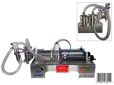 ASP Models Piston Filler Machines Double Head (Air & Electric / Air Only)