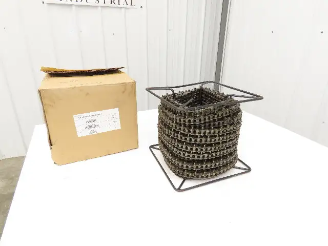 Peer 50R X100FT SP D-1 E2PIN Roller Chain #50 Riveted 100' Reel D-1 Attachment