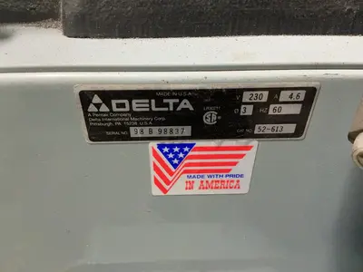 Used DELTA 52613 Disc Belt Sanders (woodworking) Ohio US | HGR 24 #1406141