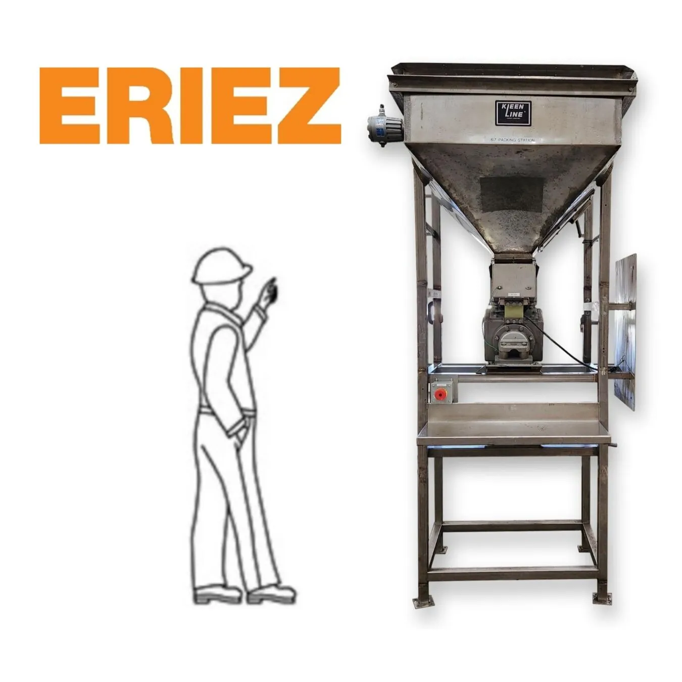 Used ERIEZ 50A Vibratory Feeders West Virginia US | JM Industrial #1744145