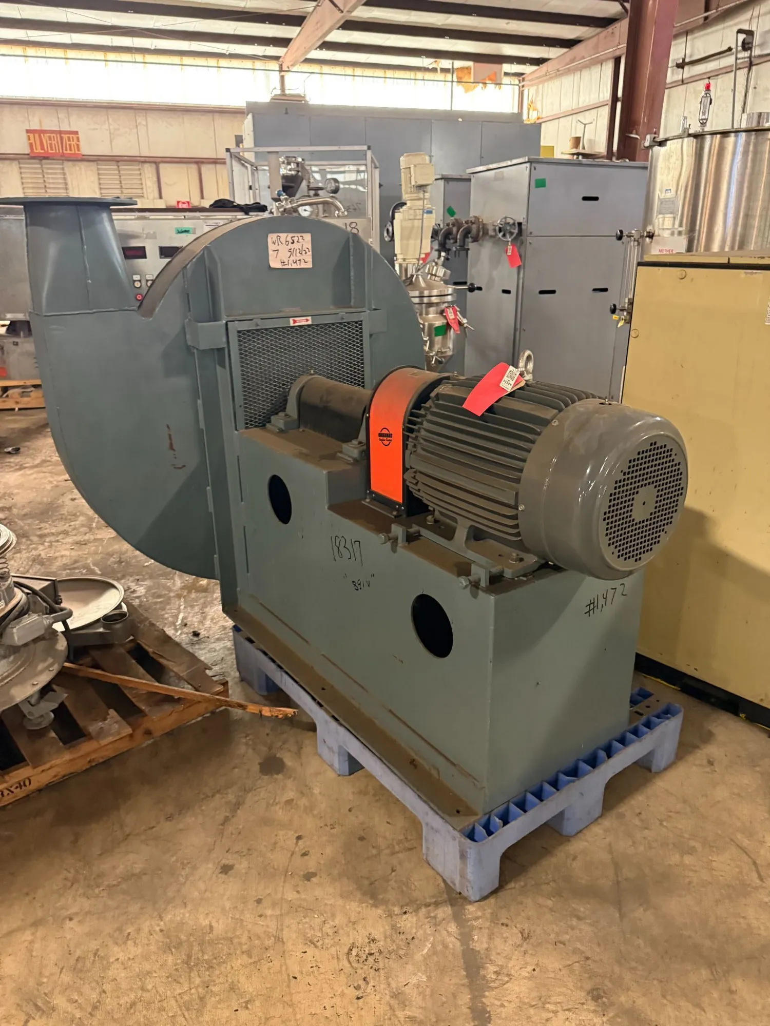USED CENTRIFUGAL PUMP 30 HP