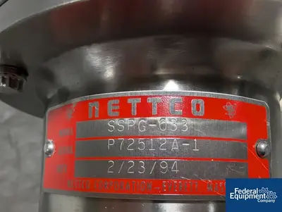 USED Nettco .5 HP Nettco Solution Mixer