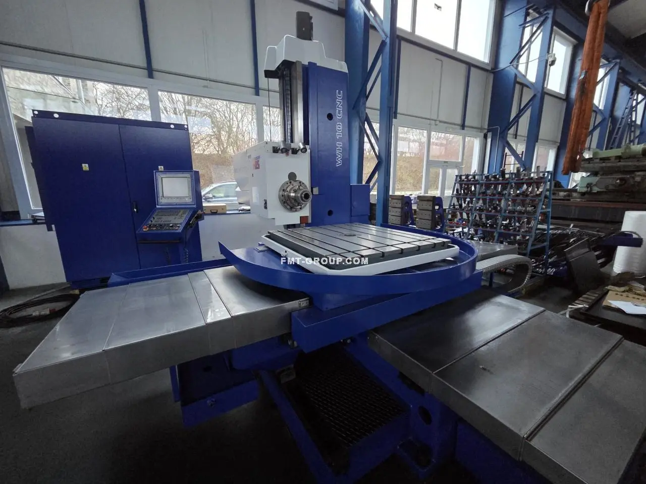 Used 2010 TOS VARNSDORF WH 10 CNC Horizontal Table Type Boring Mills SK | F.M.T. Group s.r.o. #1245890