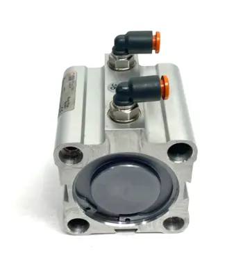 Used Metal Work Pneumatic Compact Pneumatic Cylinder, 050 Bore, 0025 Stroke, SSCY Pneumatic Cylinders Michigan US | Maverick Industrial Sales #1393468