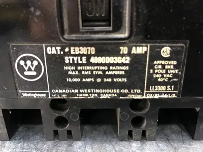 USED WESTINGHOUSE EB3070