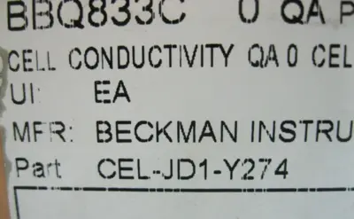 New | in-Stock Beckman CEL-JD1-Y274 Misc Electrical & Power Parts New Hampshire US | Bitter End Trading #1471199