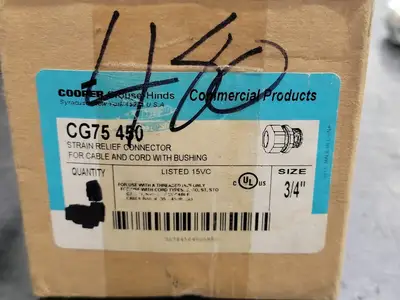 NEW CROUSE-HINDS CG75 450
