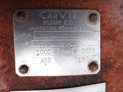 USED CARVER CPK