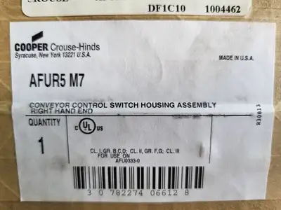 NEW CROUSE-HINDS AFUR5M7