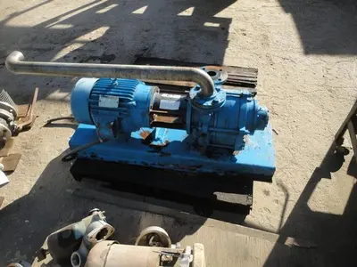 Pump, Vacuum, Liquid Ring, Travaini, 1", Single Stage #S741619