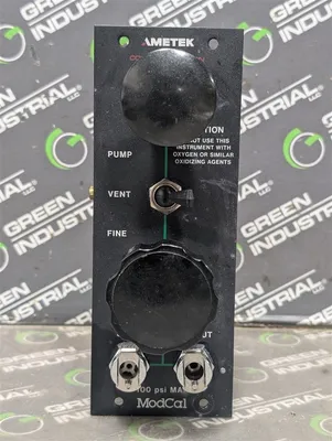 Ametek 90E1 MODCAL Pressure Control Assembly Used
