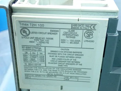 USED ABB TMAXT2H100