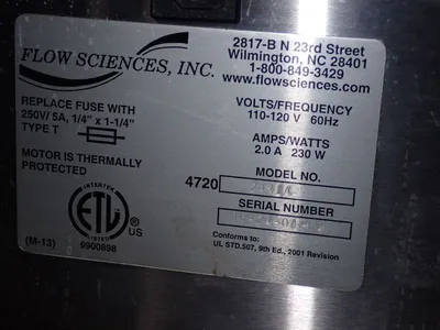 USED FLOW SCIENCES 4720 24X14