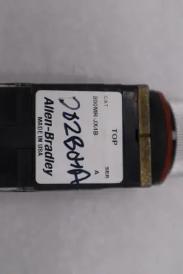 Allen-Bradley 800MR-JX4B Ser. A Small Round 3 Position Switch STOCK H1241A