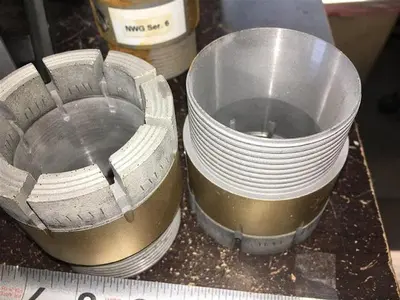 New | in-Stock AFTERMARKET NWG SERIES 6 DIAMOND CORE DRILLING BIT Drills Pennsylvania US | East West Machinery & Drilling #1416092