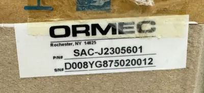 NEW ORMEC / YASKAWA SAC-J2305601 SERVO DRIVE