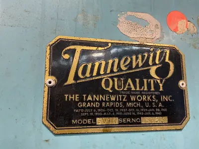 Used TANNEWITZ GV1N Woodworking Vertical Band Saws Ohio US | HGR 24 #1325978