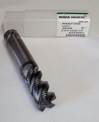 WIDIA HANITA CARBIDE ROUGHING END MILL 16X16X32X92 WS15PE 4 FL HN460UFT32836