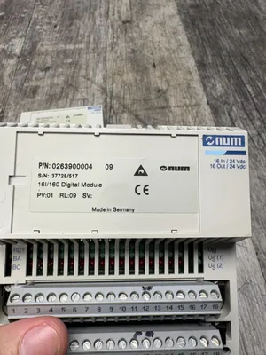Used NUM 0263900004 09 Misc Electrical & Power Parts South Carolina US | ESS Industrial Equipment Sales #1403649
