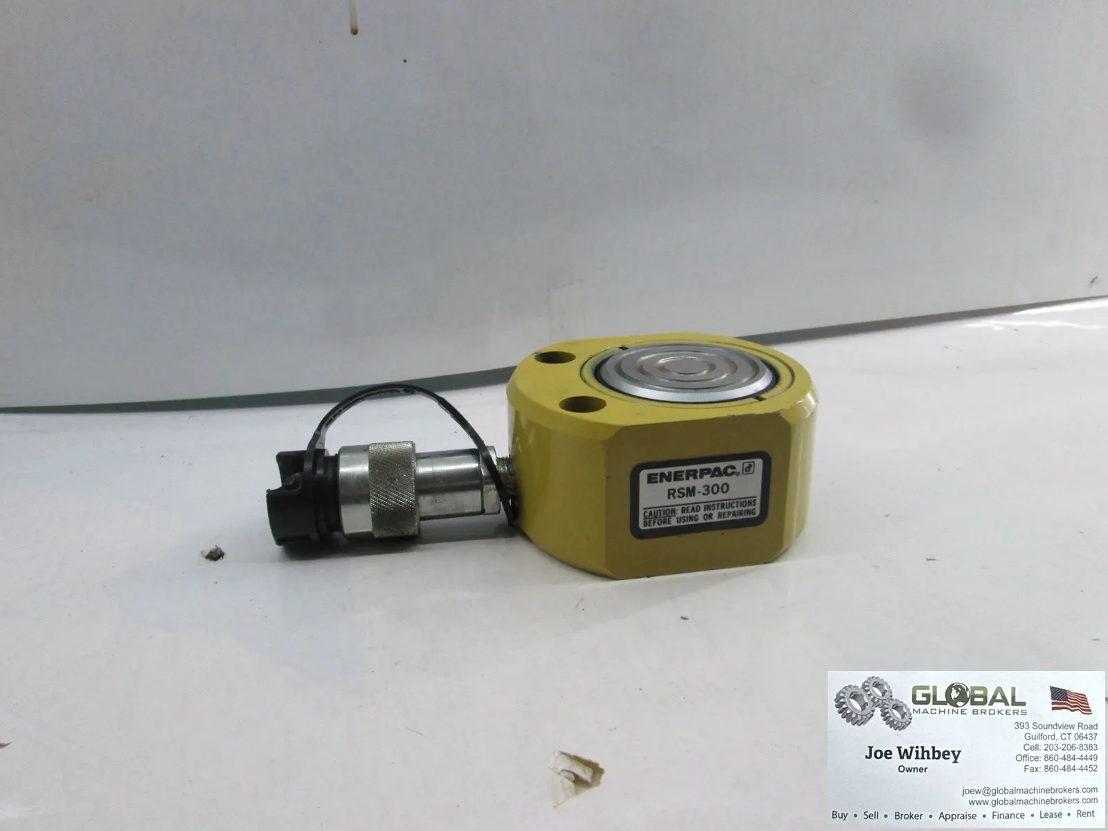 Enerpac RSM-300 30 Ton .5" Stroke Low Height Hydraulic Cylinder