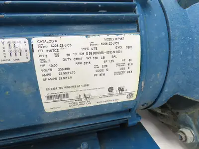 Barmesa BSP20CCE3-T Self Priming Centrifugal Trash Pump 400 GPM 3x3"NPT 10Hp 3PH