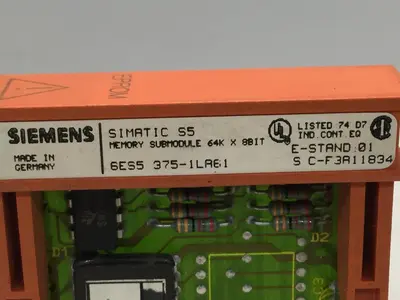 USED SIEMENS 6ES5 375-1LA61