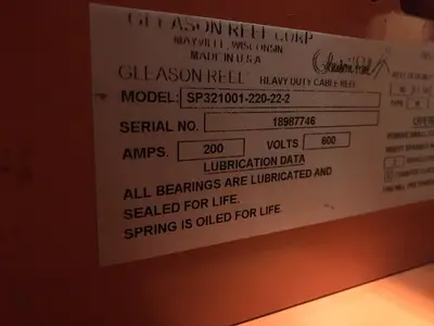 USED GLEASON SP321001-220-22-2