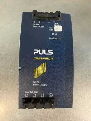 Puls Qt20.241-C1 Power Supply 3-Ph 24V 20A-480W Conformal Coated (4.2.3)