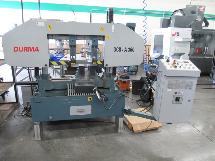 Used DURMA DCB-A360 Horizontal Band Saws Minnesota US | Machinesused.com #1503492