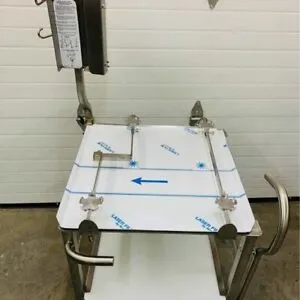 167-0136 Face To Face Slicer Deli Buddy Mobile Stainless Steel Cart