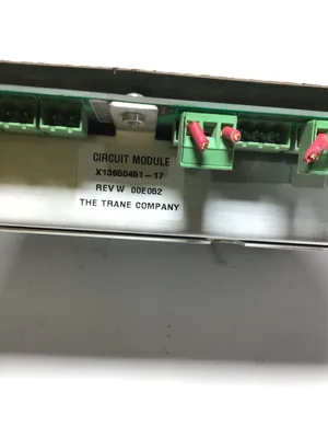 The Trane Company X13650451-17 Circuit Module Card Rev W