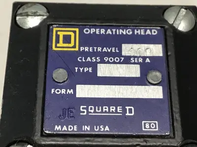 USED SQUARE D 9007-AEQ2699