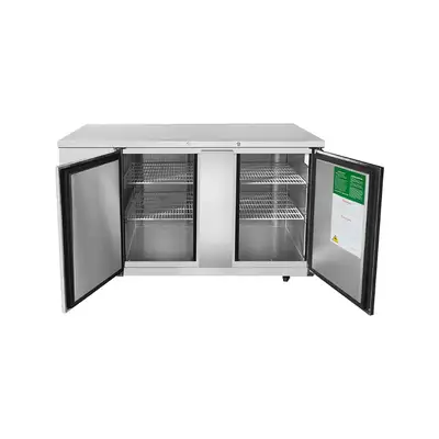 New | in-Stock Atosa New Atosa MBB69GR 69" Back Bar Cooler Stainless Steel Bottle Coolers Illinois US | Falcon Restaurant Supply #1375343