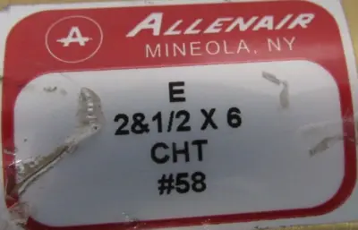 NEW ALLENAIR E2.5X6CHTFLH6J CHECK CYLINDER ASSEMBLY CHTFLH6 KEOR TROR 24VDC #58W