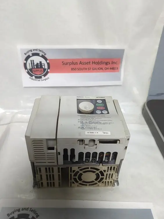 Used MITSUBISHI ELECTRIC FR-S520E-3.7K Industrial Controls Ohio US | Surplus Asset Holdings #1455591