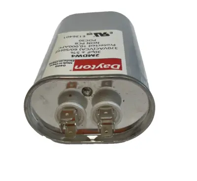 NEW DAYTON 2MDW4 CAPACITOR 370 VAC 60/50HZ