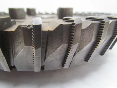 Goddard 10" X 2-1/4 Right Hand Cast Iron Serratip Face Mill SDC-10R Blade SR-15