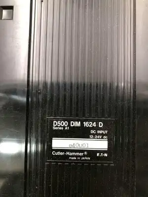 Cutler-Hammer D500 DIM 1624 D Series A1 PLC DC Input Module 12-24V 840001
