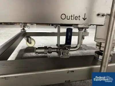 USED Sartorius 1,000 Liter Sartorius Palletank for Mixing Jacketed