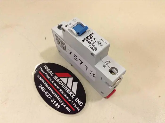 Used SCHRACK SD-91G 4A Circuit Breakers Michigan US | Ideal Machinery #581435